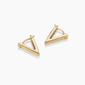THE A'S (HUGGIE EARRINGS)